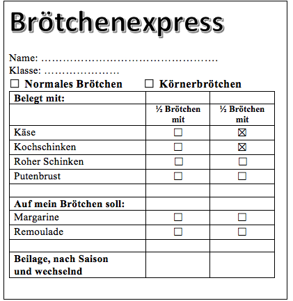 Brötchenexpress