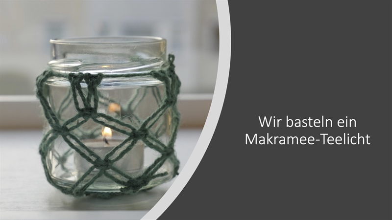 Makramee im Kunstunterricht